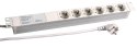 EFB Elektronik 691689K rozgałęziacz 2 m 6 x gniazdo sieciowe Wewnętrzna Szary