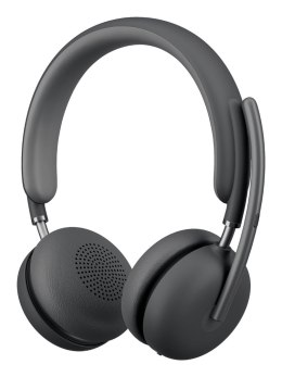 Logitech Zone Wireless 2 Zestaw słuchawkowy Przewodowy i Bezprzewodowy Opaska na głowę Biuro/centrum telefoniczne USB Type-C Blu