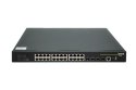 S4600-28X-P-SI - Managed L2 PoE Access Switch 24x10/100/1000Base-T with PoE+ (370W) + 4x1/10GBase-X SFP+, AC Power Supply, 0° +5