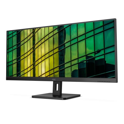 AOC AOC | Monitor | U34E2M | 34 " | VA | WQHD | 21:9 | 100 Hz | 4 ms | 3440 x 1440 | 300 cd/m² | Porty HDMI w liczbie 2 | Czarny