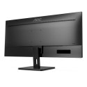 AOC AOC | Monitor | U34E2M | 34 " | VA | WQHD | 21:9 | 100 Hz | 4 ms | 3440 x 1440 | 300 cd/m² | Porty HDMI w liczbie 2 | Czarny