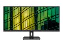 AOC AOC | Monitor | U34E2M | 34 " | VA | WQHD | 21:9 | 100 Hz | 4 ms | 3440 x 1440 | 300 cd/m² | Porty HDMI w liczbie 2 | Czarny