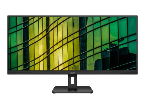 AOC AOC | Monitor | U34E2M | 34 " | VA | WQHD | 21:9 | 100 Hz | 4 ms | 3440 x 1440 | 300 cd/m² | Porty HDMI w liczbie 2 | Czarny