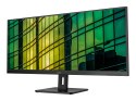 AOC AOC | Monitor | U34E2M | 34 " | VA | WQHD | 21:9 | 100 Hz | 4 ms | 3440 x 1440 | 300 cd/m² | Porty HDMI w liczbie 2 | Czarny