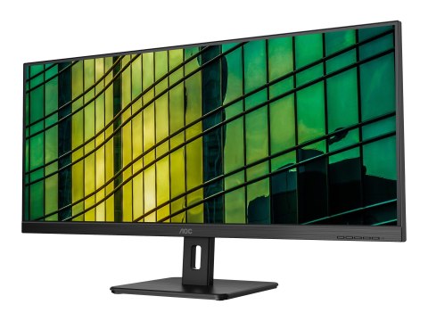 AOC AOC | Monitor | U34E2M | 34 " | VA | WQHD | 21:9 | 100 Hz | 4 ms | 3440 x 1440 | 300 cd/m² | Porty HDMI w liczbie 2 | Czarny