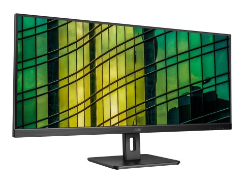 AOC AOC | Monitor | U34E2M | 34 " | VA | WQHD | 21:9 | 100 Hz | 4 ms | 3440 x 1440 | 300 cd/m² | Porty HDMI w liczbie 2 | Czarny