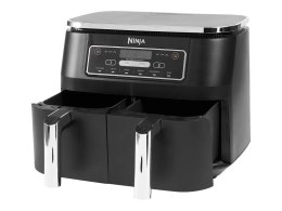 NINJA NINJA | AF300 | Air Fryer | Power 1 frying compartment: 1200 W; 2 frying compartments: 2400 W W | Capacity 7.6 L | Black