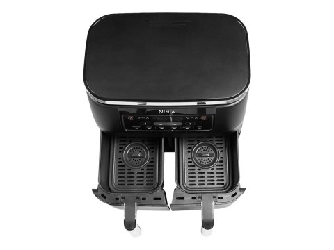 NINJA NINJA | AF300 | Air Fryer | Power 1 frying compartment: 1200 W; 2 frying compartments: 2400 W W | Capacity 7.6 L | Black