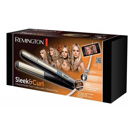 REMINGTON Remington | Prostownica do włosów | S6500 Sleek & Curl | Ceramiczny system grzewczy | Wyświetlacz Tak | Temperatura (maks.) 230 