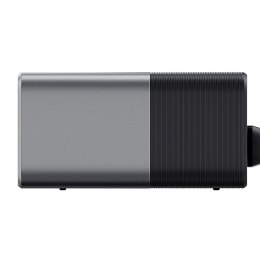 Stacja ładująca 5w1 z wyświetlaczem cyfrowym USB-A USB-C 300W - srebrna