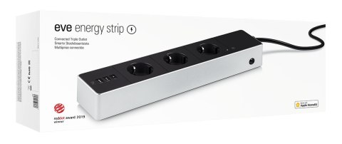 EVE Eve Energy Strip - inteligentna listwa zasilająca z potrójnym gniazdem