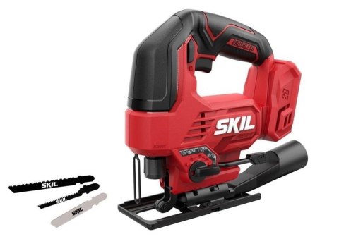 Wyrzynarka akumulatorowa bezszczotkowa SKIL 3421CA BODY 20V Max Li + 3x brzeszczot (do drewna, do metalu, zakrzywiony) + adapter