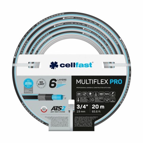 CELLFAST WĄŻ OGRODNICZY MULTIFLEX PRO ATS2 3/4" 20m .