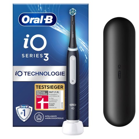 Oral-B 8006540731536 szczoteczka elektryczna Dorosły Obrotowo-pulsacyjna szczoteczka do zębów Czarny, Biały