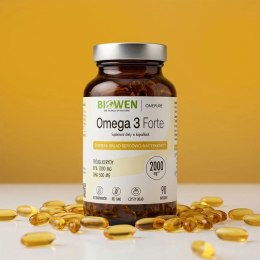 BIOWEN Omega 3 Forte 1000 mg EPA, 500 mg DHA - 90 kapsułek
