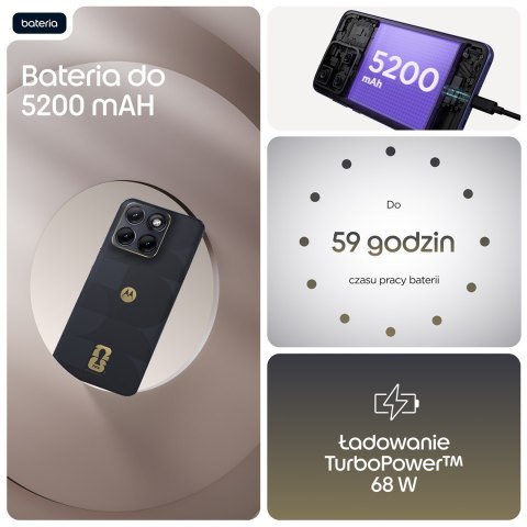 Motorola edge 70 fusion FIFA Edition 17,2 cm (6.78") Dual SIM Android 16.0 5G USB Type-C 8 GB 256 GB 5200 mAh Czarny