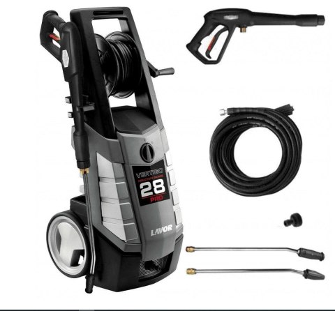 LAVOR Vertigo 28 Pro podkładka ciśnieniowa Wyprostowany Prąd elektryczny 510 l/h 2800 W Czarny, Szary