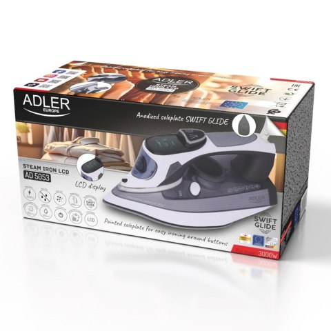 Adler AD 5053 Żelazko parowe 3000 W