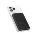 GEMBIRD POWERBANK Z ŁADOWANIEM BEPRZEWODOWYM 15W 5000MAH, CZARNY