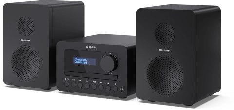 Sharp Sharp XL-B520D(BK) Tokyo Hi-Fi Micro System 2.0, FM/DAB/DAB+/USB, CD, Bluetooth 5.0, Aux-in, czarny | Sharp | Tokyo Hi-Fi Micro 
