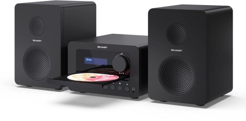 Sharp Sharp XL-B520D(BK) Tokyo Hi-Fi Micro System 2.0, FM/DAB/DAB+/USB, CD, Bluetooth 5.0, Aux-in, czarny | Sharp | Tokyo Hi-Fi Micro 