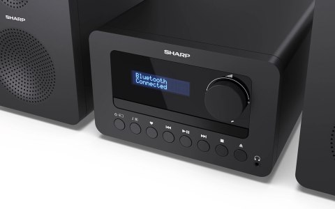 Sharp Sharp XL-B520D(BK) Tokyo Hi-Fi Micro System 2.0, FM/DAB/DAB+/USB, CD, Bluetooth 5.0, Aux-in, czarny | Sharp | Tokyo Hi-Fi Micro 