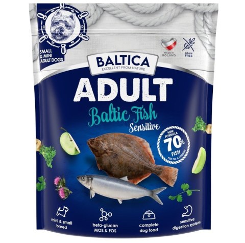 BALTICA Excellent Adult Sensitive Fish XS/S 1kg