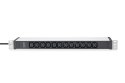 Listwa zasilająca Digitus DN-95426 8005272 z profilem aluminiowym, 12 gniazd, 2m, wtyczka ze stykiem ochronnym