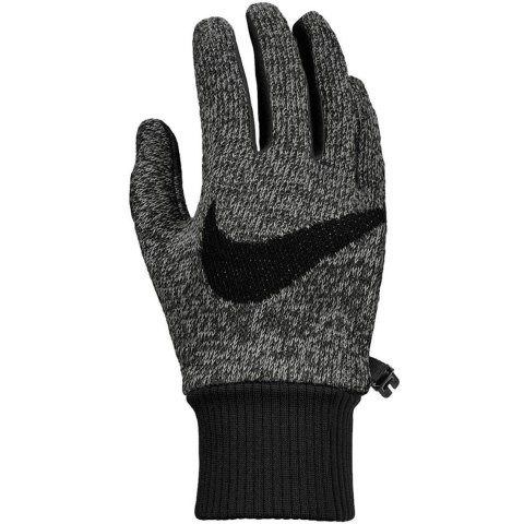 Rękawiczki do biegania Nike Dri-FIT szare N1000660236 L/XL