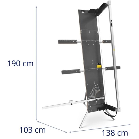 Maszyna przecinarka do styropianu ze stojakiem dł. 1300 mm gł. 350 mm 200 W