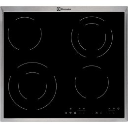 Płyta ceramiczna ELECTROLUX EHF6342XOK 60 cm | 4 pola | wskaźnik ciepła resztkowego | timer | czarny