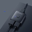 Adapter HDMI dwukierunkowy splitter - czarny