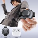 Ładowarka bezprzewodowa 3w1 na smartfon smartwatch słuchawki MagSafe - czarna