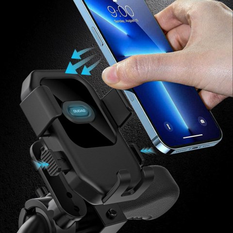 Uchwyt na rower motocykl hulajnogę 360 do smartfona 4.7-7.2 cala - czarny