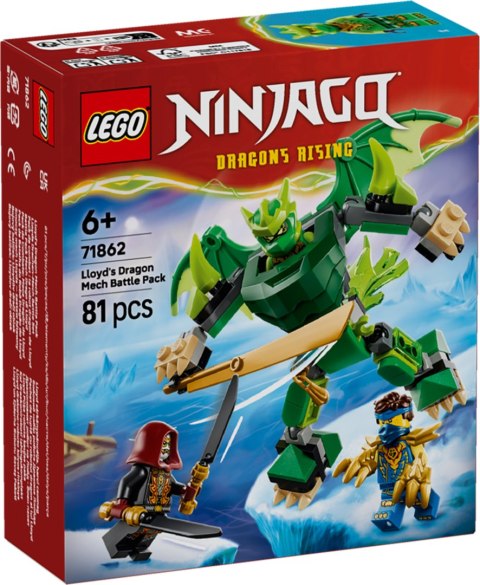 71862 - LEGO Ninjago - Smoczy mech Lloyda — zestaw bitewny