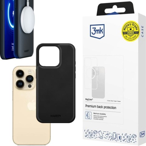 Etui Apple iPhone 14 Pro - 3mk Hardy Apple Silky Leather MagCase