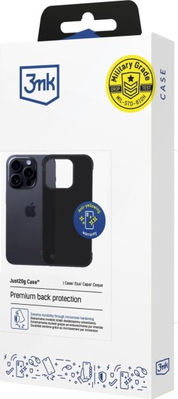 Etui Apple iPhone 14 Pro Max - 3mk Just20g Matt Case