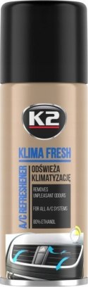 K2 KLIMA FRESH LEMON Odświeżacz Do Klimatyzacji I Nawiewów 150ml K222