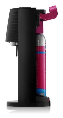 SodaStream saturator Terra Czarny + butelka 1L + cylinder z gazem CO2
