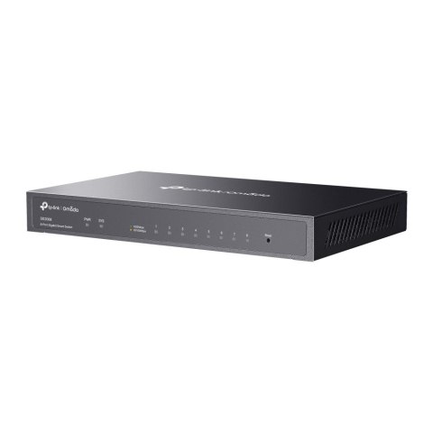 TP-Link Omada SG2008 przełącznik sieciowy Zarządzany L2/L2+ Gigabit Ethernet (10/100/1000) Czarny