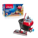 Vileda Ultramax mop Włókno Mokry Czarny, Czerwony