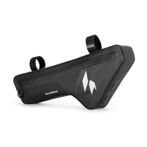 Torba rowerowa pod ramę wodoodporna 1.9 l - czarna