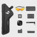 Torba rowerowa pod ramę wodoodporna 1.9 l - czarna