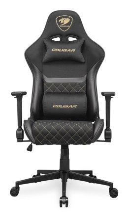 COUGAR CGR-A2F-GLB Uniwersalny fotel dla gracza Wyściełane siedzisko tapicerowane Czarny, Złoto