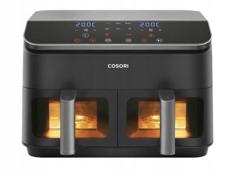 COSORI Dual Basket Chef Edition Frytownica beztłuszczowa Czarny