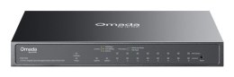 TP-Link Omada ES210GP przełącznik sieciowy Zarządzany L2 Gigabit Ethernet (10/100/1000) Obsługa PoE DIN rail Czarny