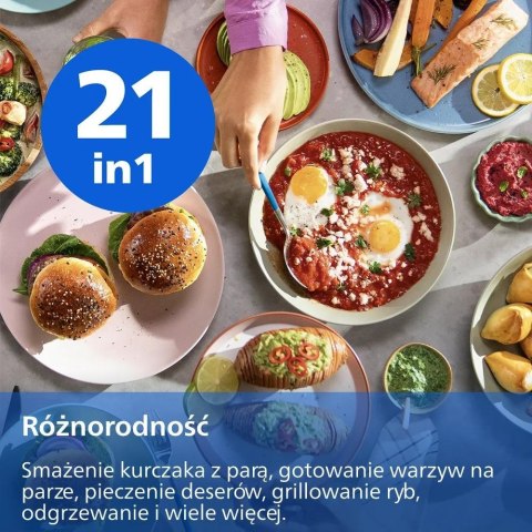 Philips 5000 series Novaplus Ovi z serii 5000 z funkcją pary i prowadnicą 7,2 l