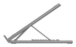 UNITEK PODSTAWKA POD LAPTOP REGULOWANA + HUB USB-C/A, HDMI 2.0, PD 100W