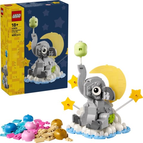 40814 - LEGO Icons - Słoniątko na niebie