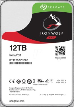 Dysk serwerowy HDD SEAGATE IronWolf ST12000VN0008 (12 TB /3.5